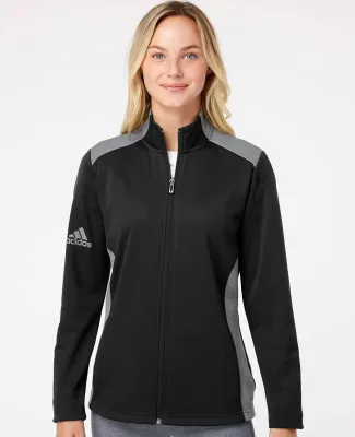 Adidas Golf Clothing A529 Women's Textured Mixed M Black/ Grey Three