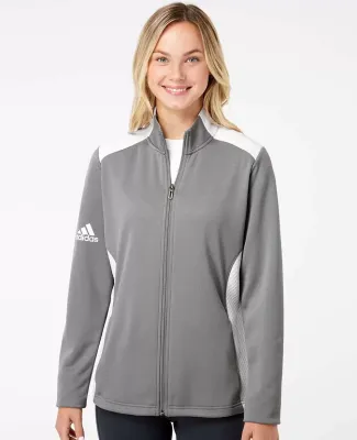 Adidas Golf Clothing A529 Women's Textured Mixed M Grey Three/ White
