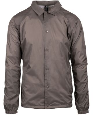Burnside Clothing 9718 Coaches Jacket in Steel