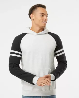 Jerzees 97CR Nublend® Varsity Colorblocked Raglan Hooded Sweatshirt Catalog
