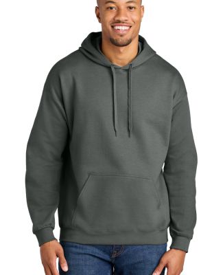 Gildan SF500 Adult Softstyle® Fleece Pullover Hoo in Charcoal