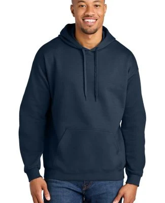 Gildan SF500 Adult Softstyle® Fleece Pullover Hoo in Navy