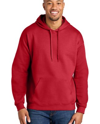 Gildan SF500 Adult Softstyle® Fleece Pullover Hoo in Red