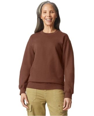 Gildan SF000 Adult Softstyle Fleece Crew Neck Swea in Cocoa