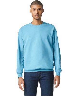 Gildan SF000 Adult Softstyle® Fleece Crew Sweatsh in Sky