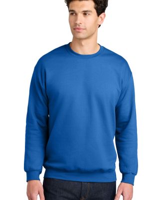 Gildan SF000 Adult Softstyle® Fleece Crew Sweatsh in Royal