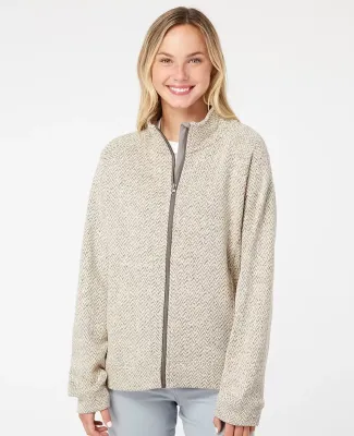 J America 8716 Women's Traverse Full-Zip Sweatshirt Catalog