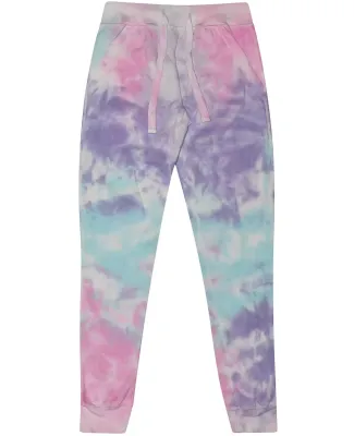 Tie-Dye CD8999 Ladies' Jogger Pant in Cotton candy