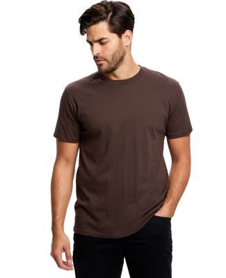 US Blanks US2000 Men's Made in USA Short Sleeve Cr in Brown