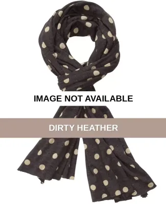 Alternative Apparel AA7012 Unisex Burnout Scarf DIRTY HEATHER