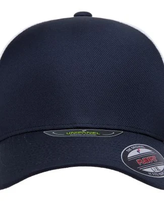 Yupoong-Flex Fit 5511UP Unipanel Cap in True navy/ white