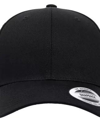 Yupoong-Flex Fit 6389 Cvc Twill Hat in Black
