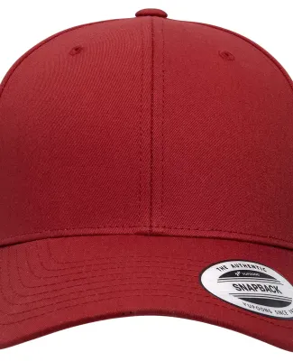Yupoong-Flex Fit 6389 Cvc Twill Hat in Red