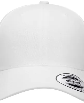 Yupoong-Flex Fit 6389 Cvc Twill Hat in White