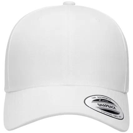 Yupoong-Flex Fit 6389 Cvc Twill Hat in White
