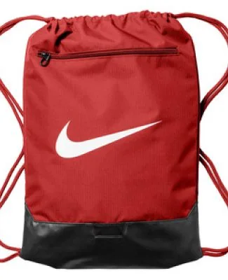 Nike NKDM3978  Brasilia Drawstring Pack in Unired