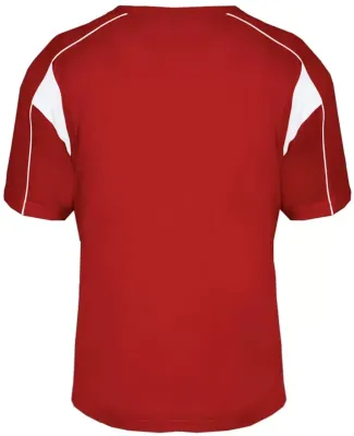 Alleson Athletic 7937 B-Core Pro Placket Jersey Red/ White