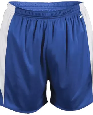 Alleson Athletic 2273 Youth Stride Shorts Royal/ White