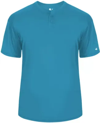 Alleson Athletic 2930 B-Core Youth Placket Jersey in Electric blue