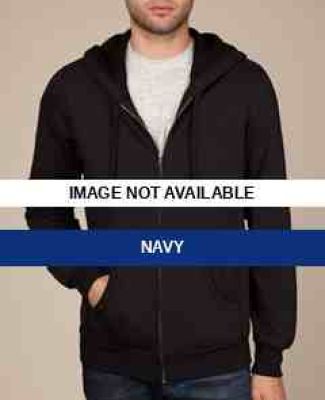 AA9290 Alternative Unisex Fleece Zip-Up Hoodie Navy