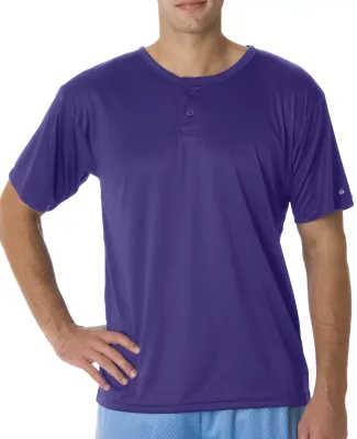 Alleson Athletic 7930 B-Core Placket Jersey Purple