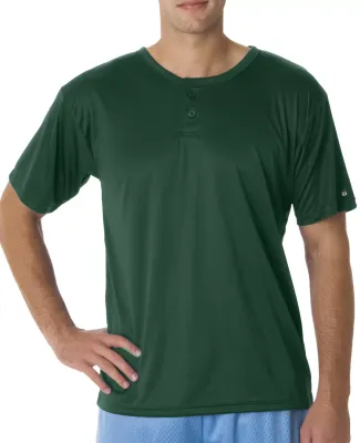 Alleson Athletic 7930 B-Core Placket Jersey Forest