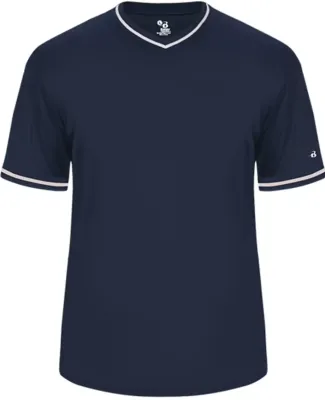 Alleson Athletic 7974 Vintage Jersey Navy/ Navy/ White