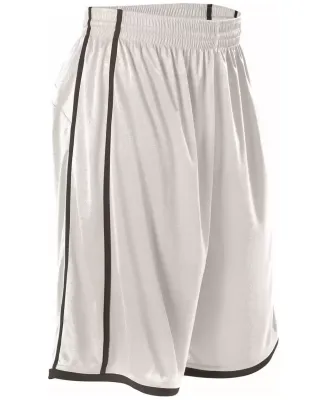 Alleson Athletic 535P Basketball Shorts White/ Black