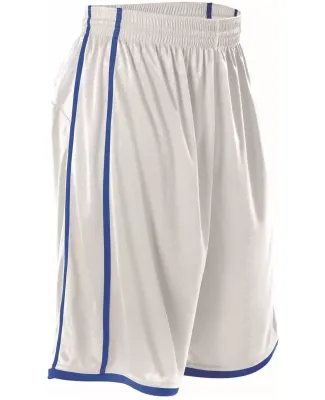Alleson Athletic 535P Basketball Shorts White/ Royal