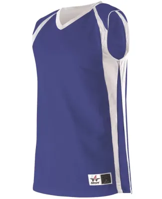 Alleson Athletic 54MMR Reversible Basketball Jerse Royal/ White