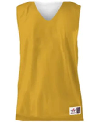 Alleson Athletic 560R Reversible Mesh Tank Gold/ White