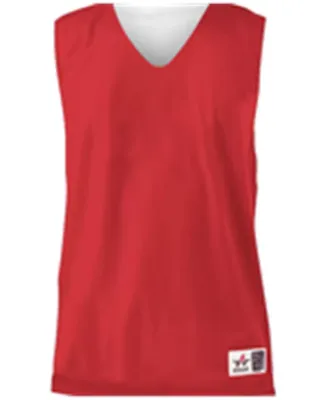 Alleson Athletic 560R Reversible Mesh Tank Red/ White