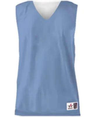 Alleson Athletic 560RY Youth Reversible Mesh Tank Columbia Blue/ White