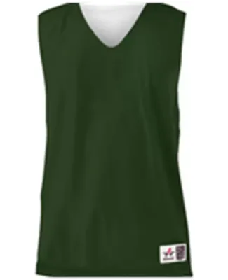 Alleson Athletic 560RY Youth Reversible Mesh Tank Forest/ White