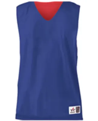 Alleson Athletic 560RY Youth Reversible Mesh Tank Royal/ Red