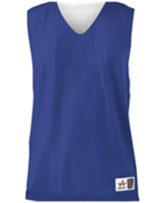 Alleson Athletic 560RY Youth Reversible Mesh Tank Royal/ White