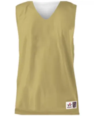 Alleson Athletic 560RY Youth Reversible Mesh Tank Vegas Gold/ White