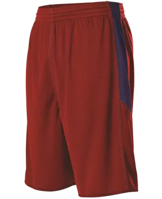 Alleson Athletic 589PSPY Youth Single Ply Reversib in Red/ navy