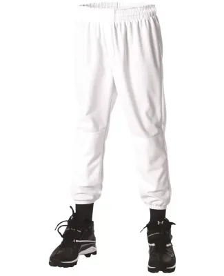 Alleson Athletic 604PDK2 Pull-Up Baseball Pants White