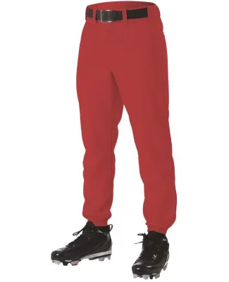 Alleson Athletic 605P Baseball Pants Red