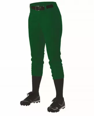 Alleson Athletic 605PBW Women's Belt Loop Fast-Pit Forest