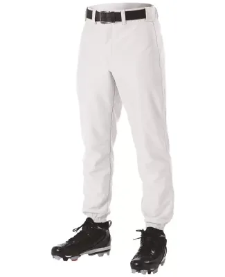 Alleson Athletic 605PY Youth Baseball Pants White