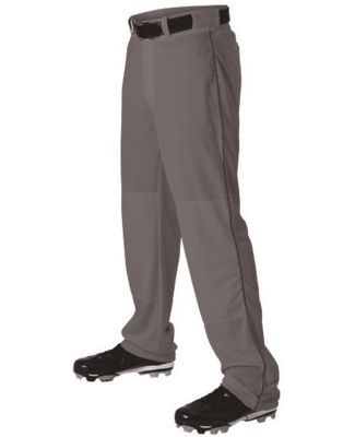 Alleson Athletic 605WLB Baseball Pants With Braid in Charcoal/ black