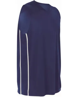 Alleson Athletic 535JW Women's Basketball Jersey Navy/ White