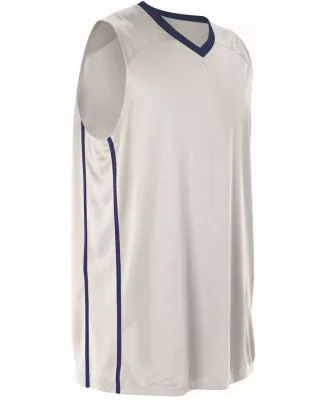 Alleson Athletic 535JW Women's Basketball Jersey White/ Navy