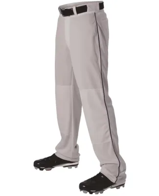 Alleson Athletic 605WLBY Youth Baseball Pants With Grey/ Navy
