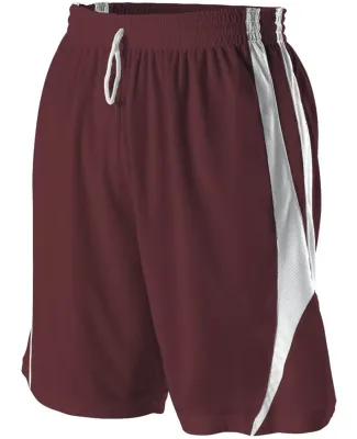Alleson Athletic 54MMPY Youth Reversible Basketbal Maroon/ White