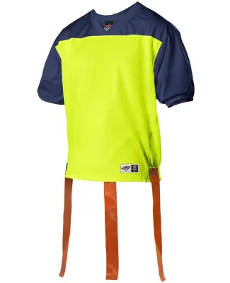 Alleson Athletic 762FFJY Youth Hero Flag Football  Lime/ Navy