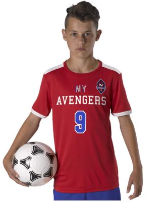 Alleson Athletic SJ102Y Youth Header Soccer Jersey Catalog