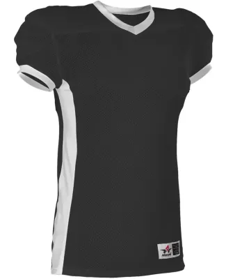 Alleson Athletic 750E Football Jersey in Black/ white